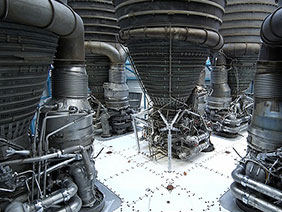 火箭發動機喉襯、頭錐