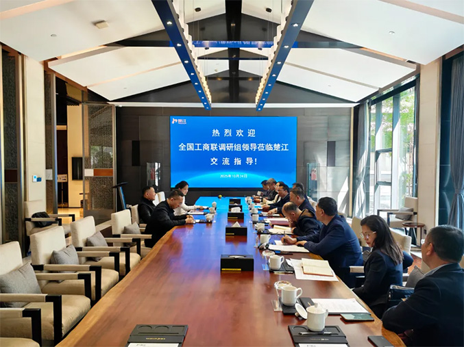 全國工商聯宣教部部長李飛一行蒞臨楚江新材調研
